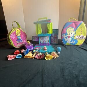 Polly Pocket Lot 2000s Accessories & Dolls Read T-300